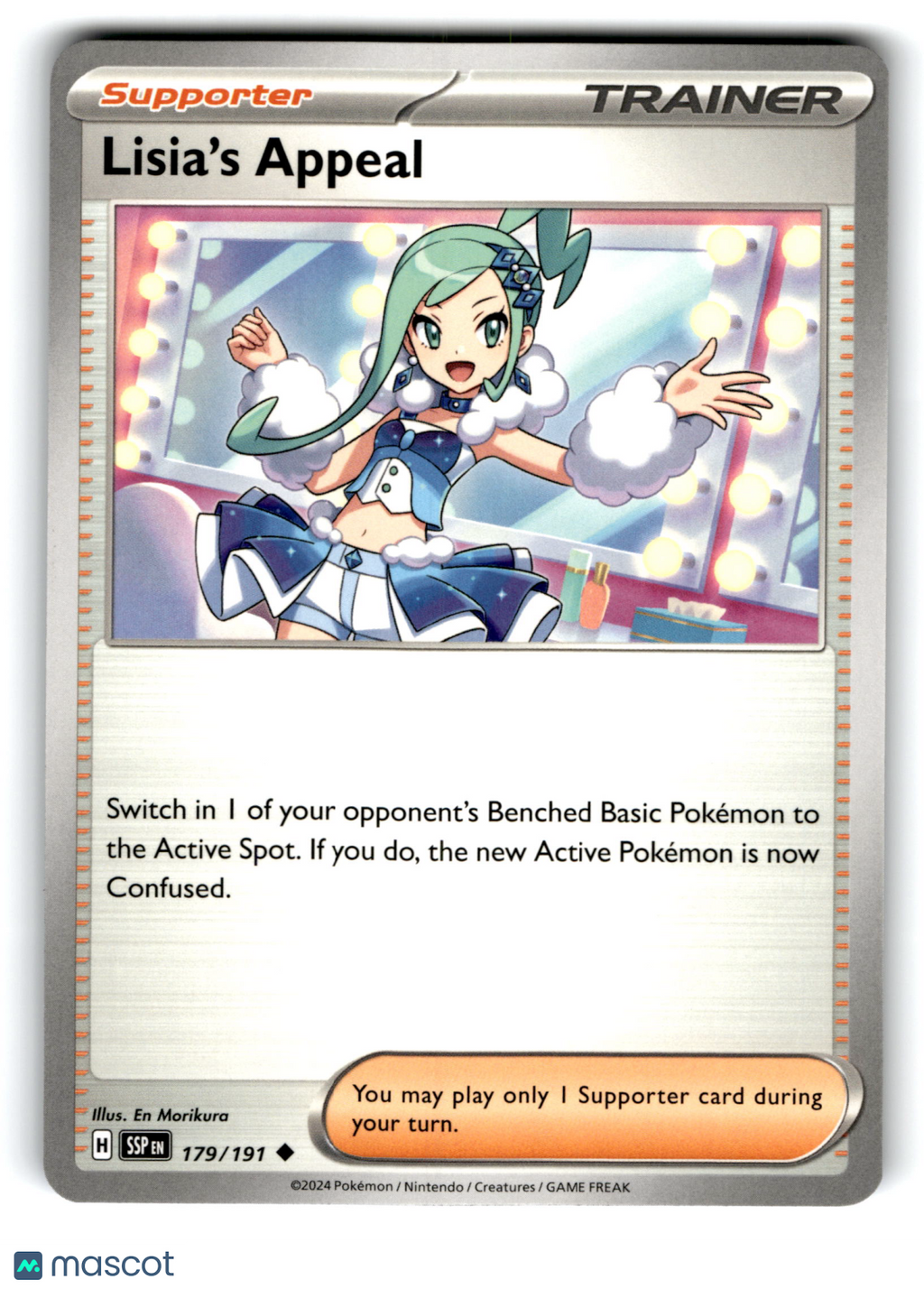 2024 Pokemon Lisia’S Appeal #179/191