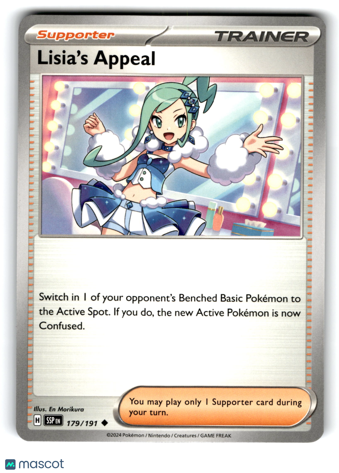 2024 Pokemon Lisia’S Appeal #179/191