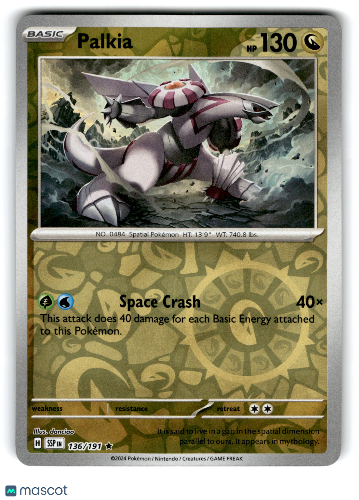 2024 Pokemon Palkia #136/191