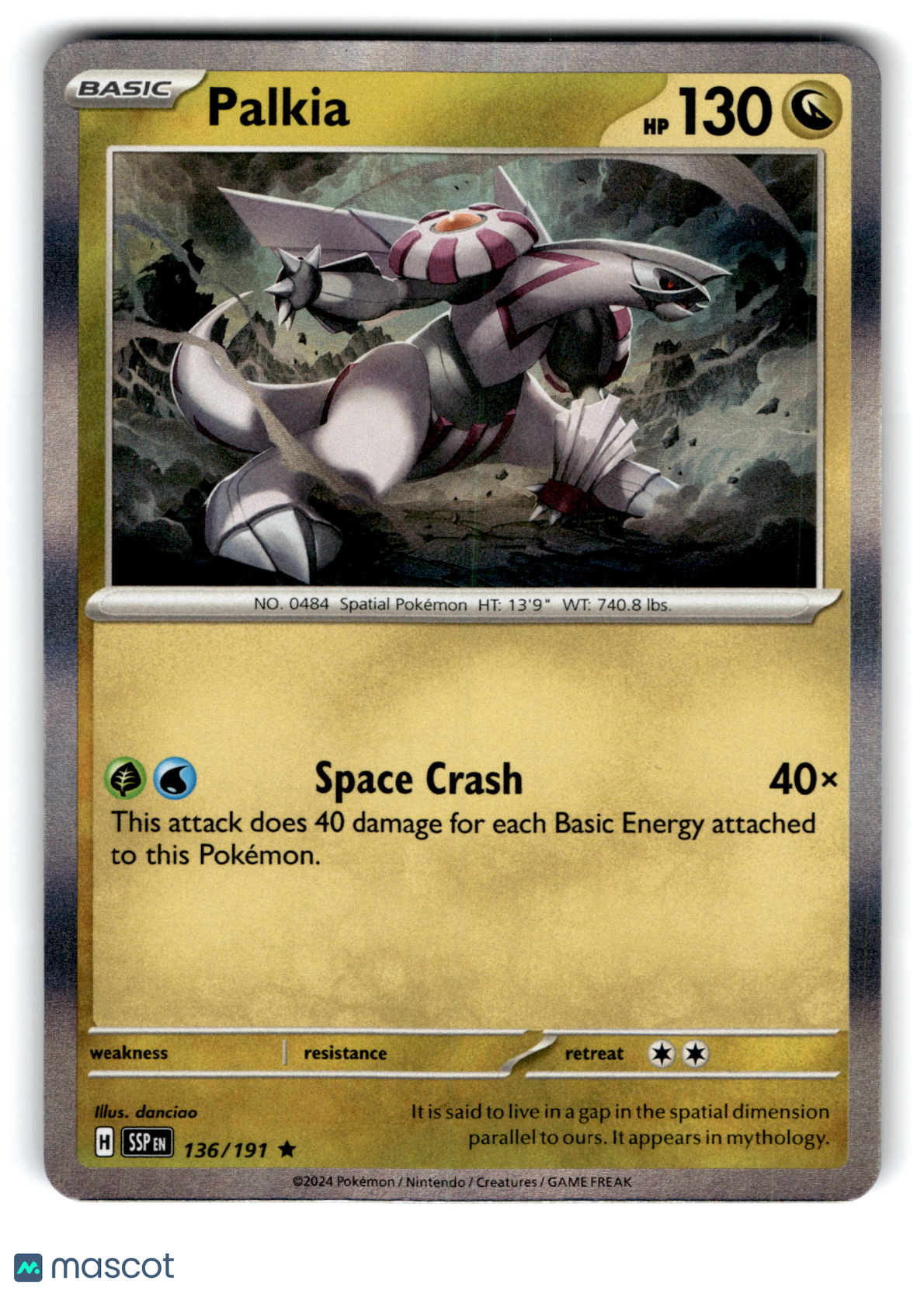 2024 Pokemon Palkia #136/191