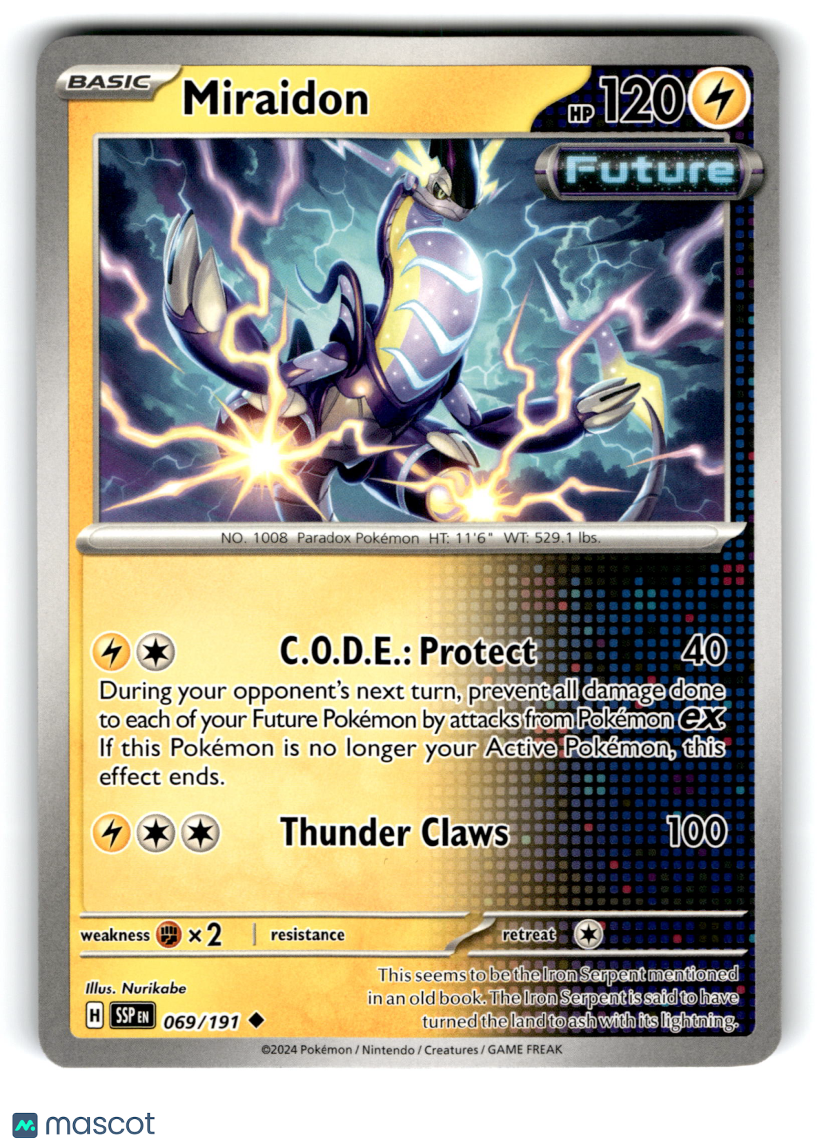 2024 Pokemon Miraidon #69/191