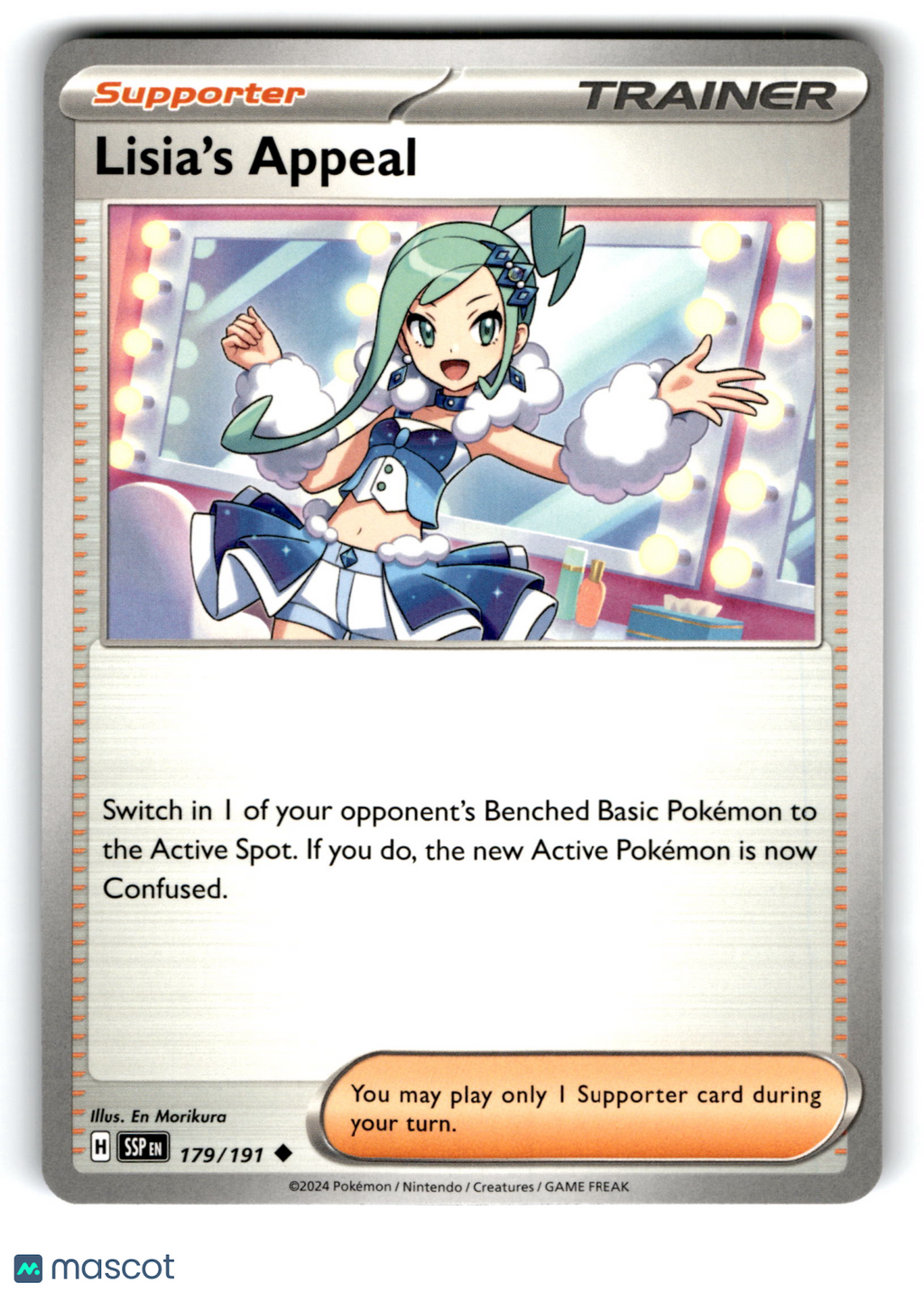 2024 Pokemon Lisia's Appeal #179/191