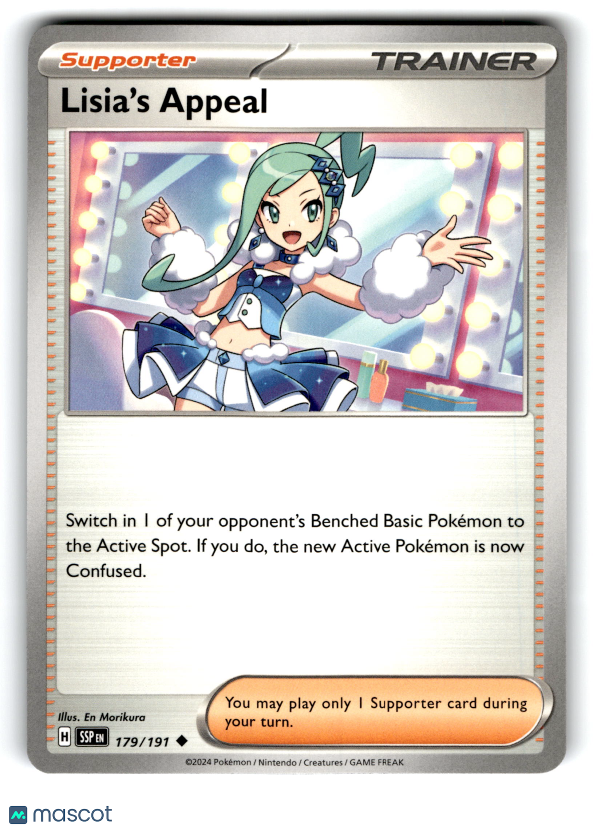 2024 Pokemon Lisia's Appeal #179/191