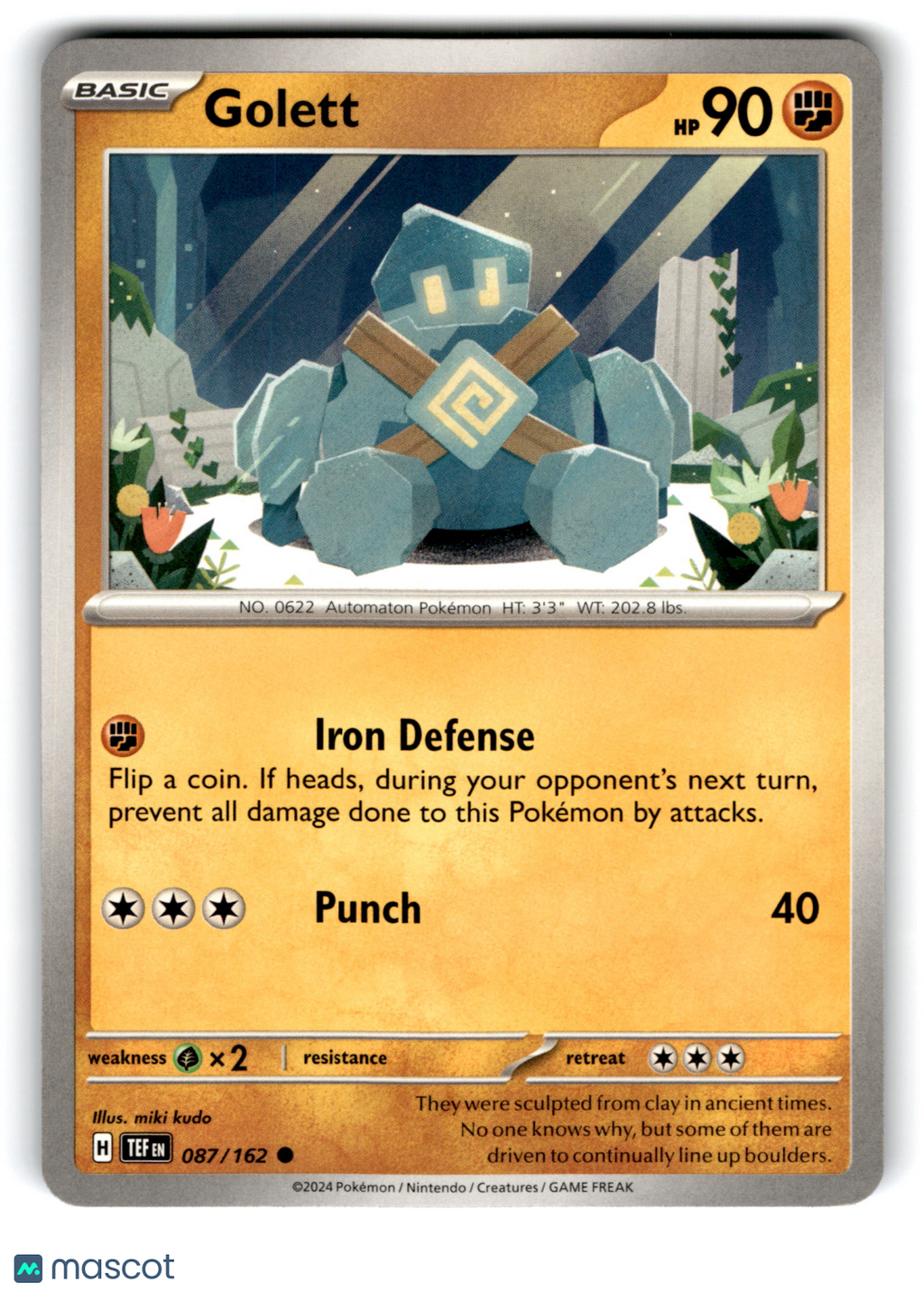 2024 Pokemon Golett #87/162
