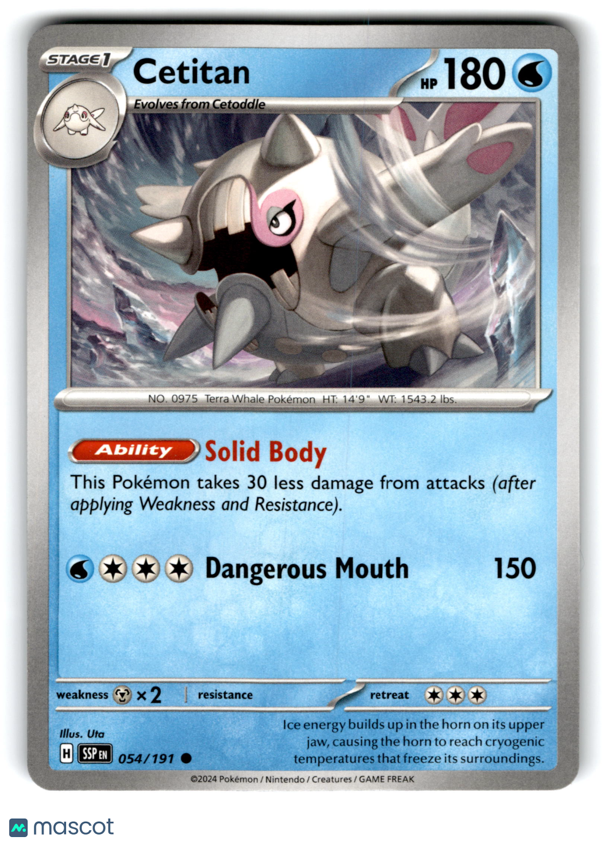 2024 Pokemon Cetitan #54/191
