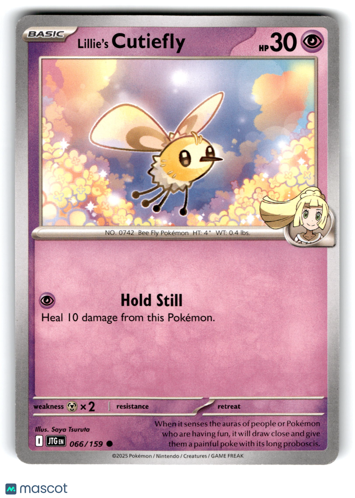 2025 Pokemon Lillie's Cutiefly #66/159