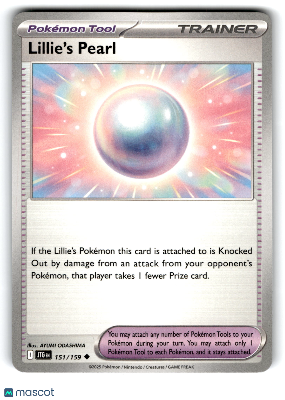 2025 Pokemon Lillie's Pearl #151/159