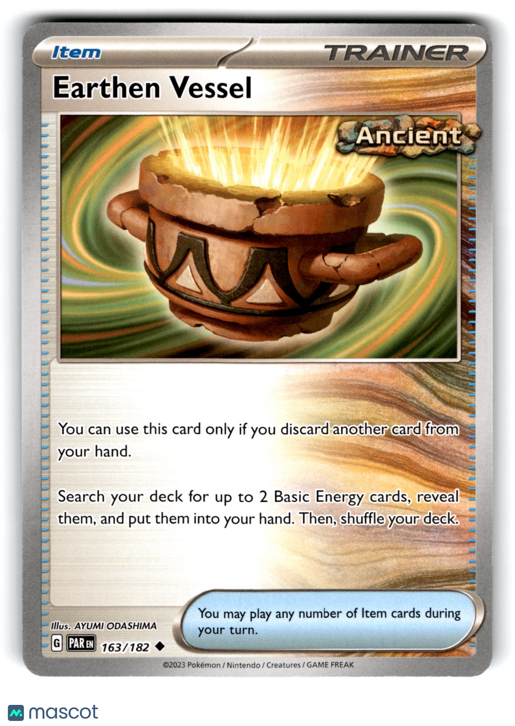 2023 Pokemon Earthen Vessel #163/182