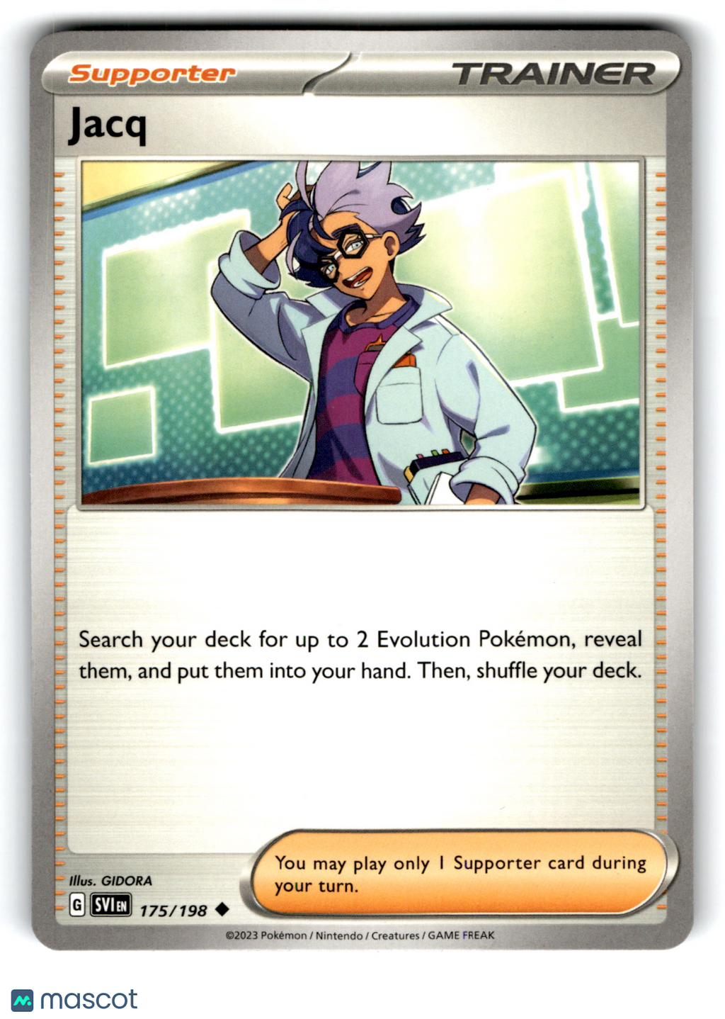 2023 Pokemon Jacq #175/198