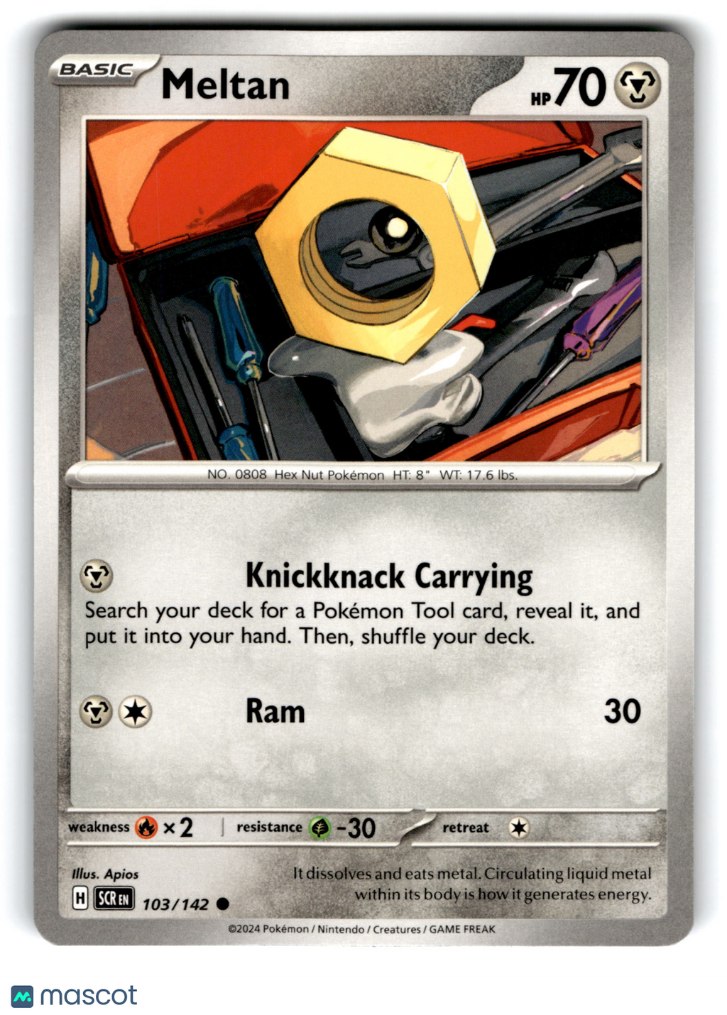 2024 Pokemon Meltan #103/142 H