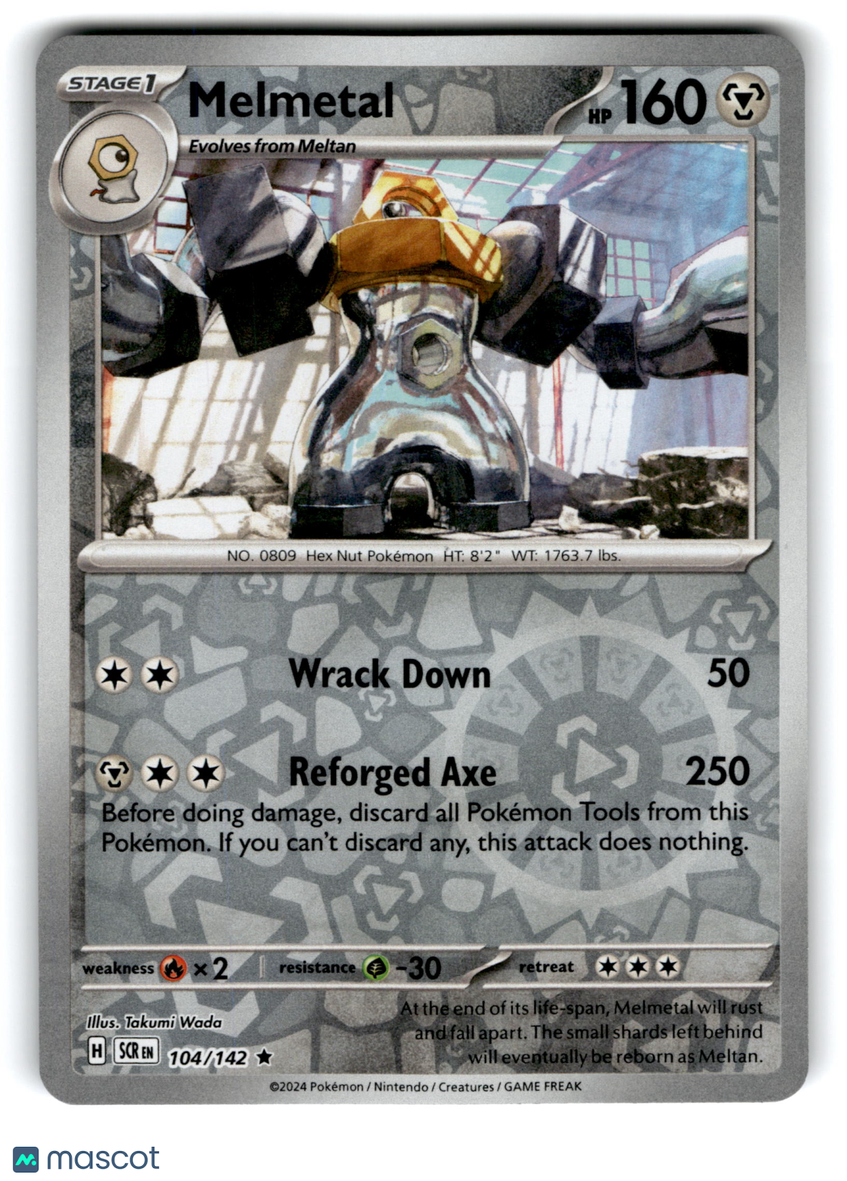 2024 Pokemon Melmetal #104/142