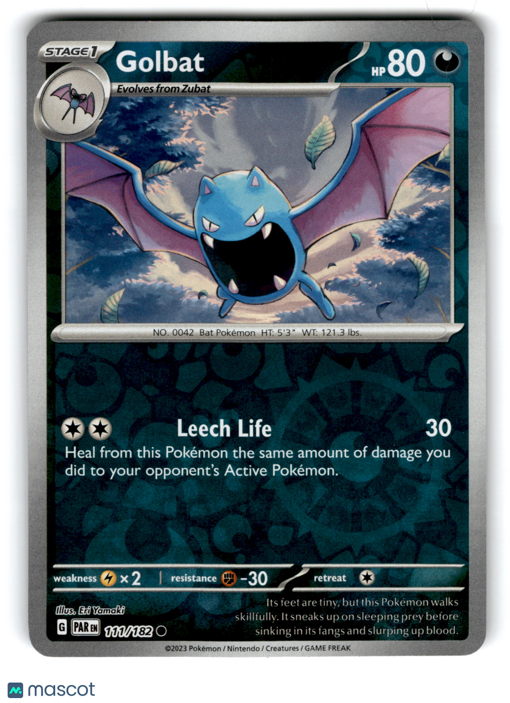 2023 Pokemon Golbat #111/182