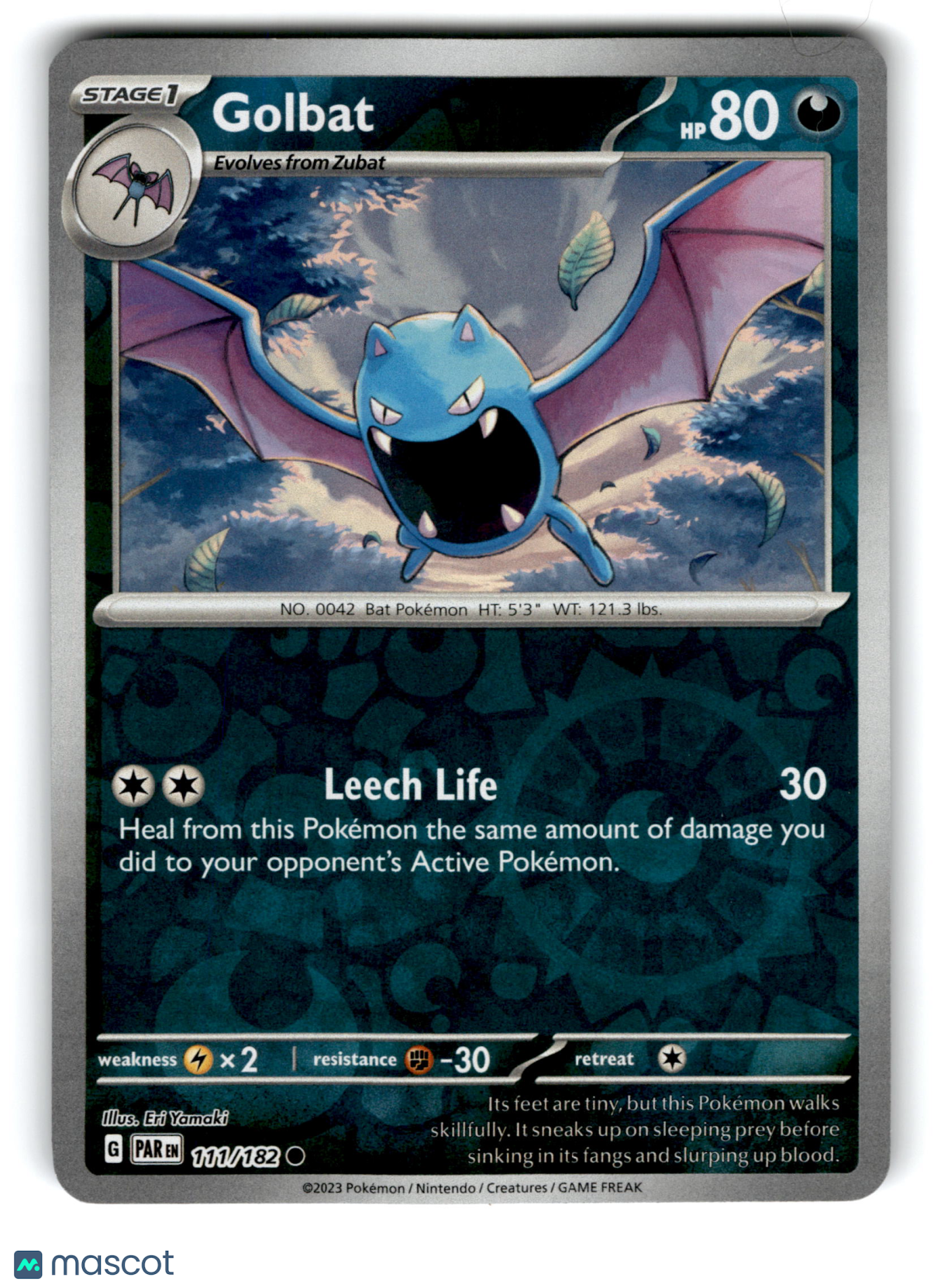2023 Pokemon Golbat #111/182