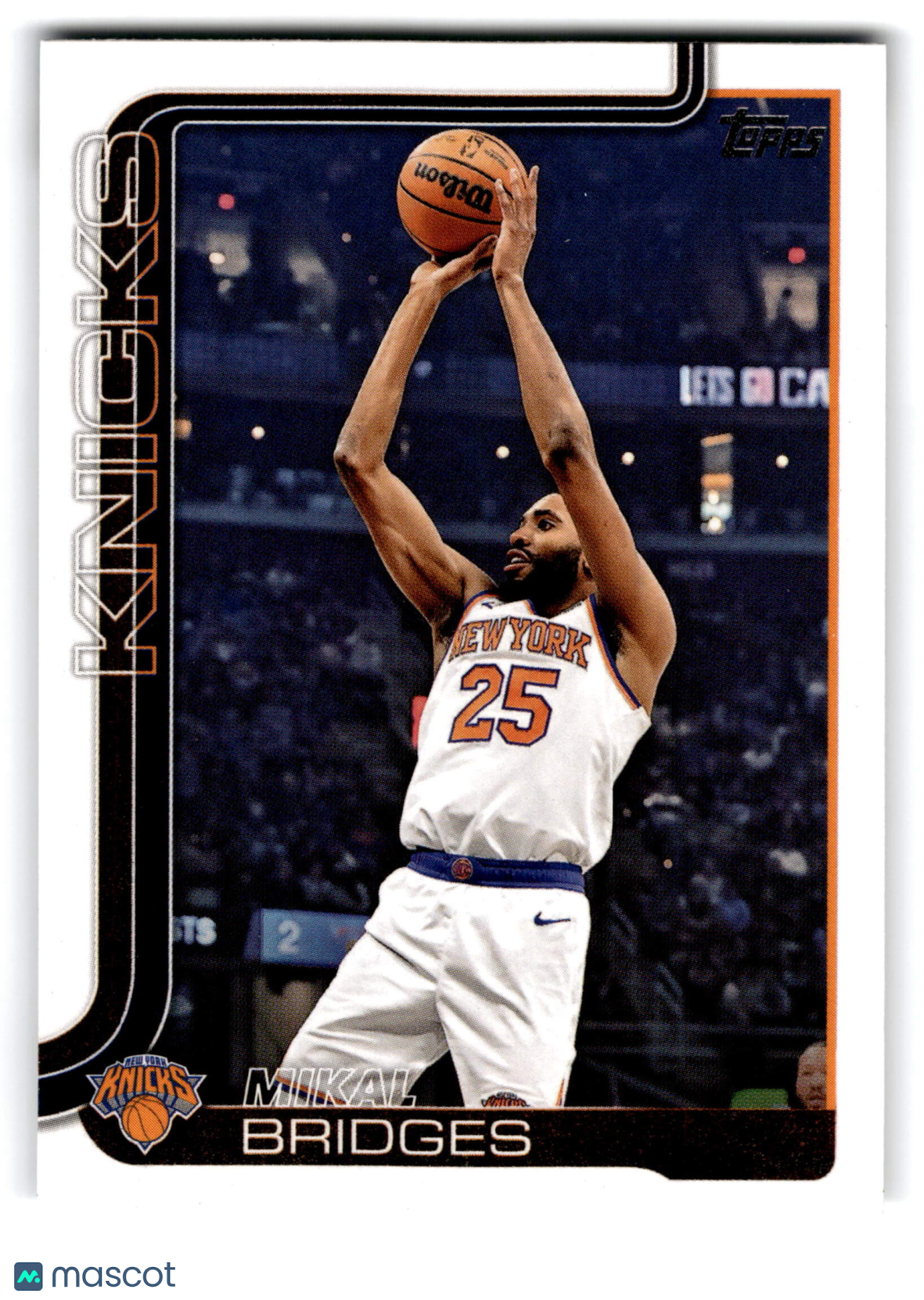 2025 Topps Flagship Mikal Bridges #18