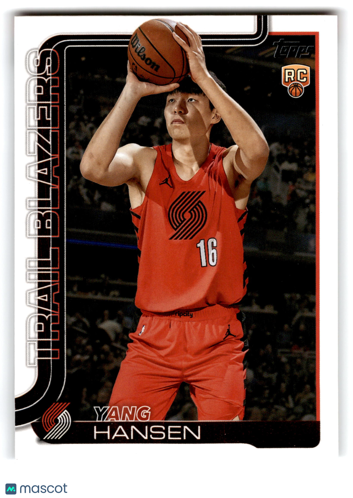 2025 Topps Flagship Yang Hansen #216 RC