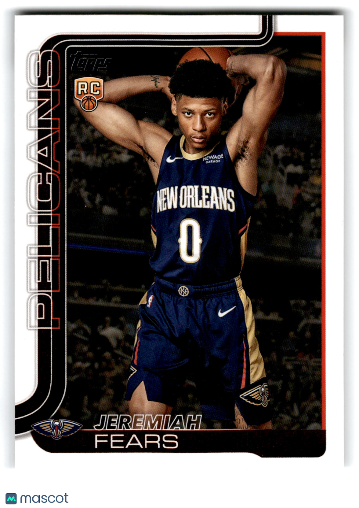 2025 Topps Flagship Jeremiah Fears #207 RC