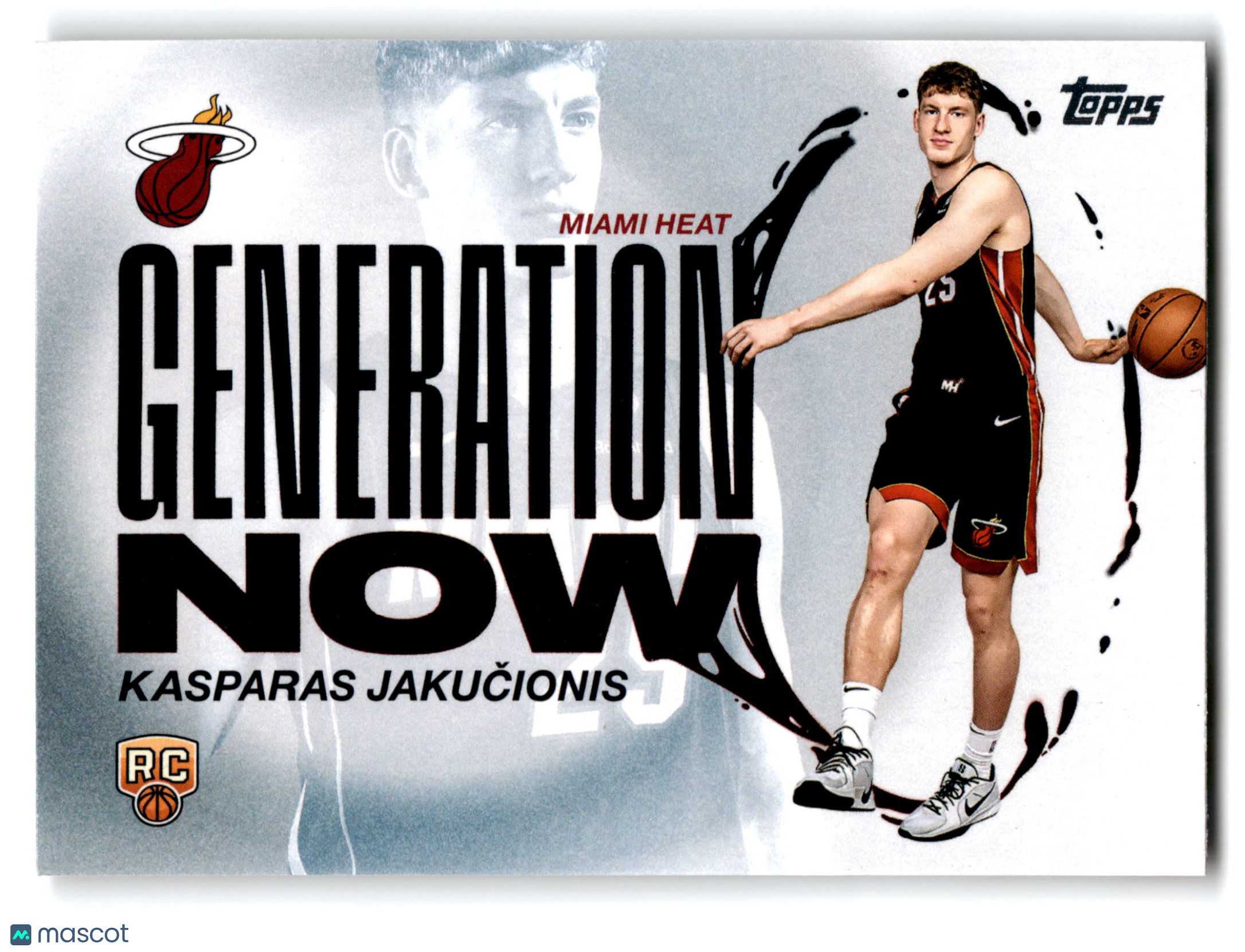 2025 Topps Generation Now Kasparas Jakučionis #GN-20 RC