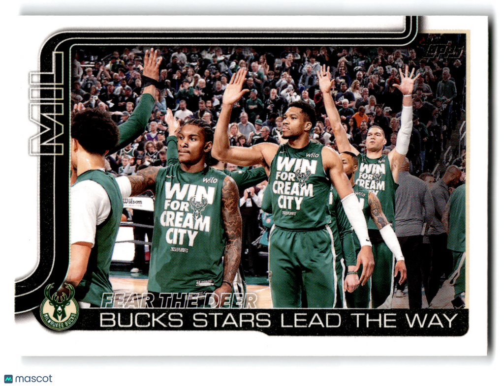 2025 Topps Flagship Basketball Milwaukee Bucks #281