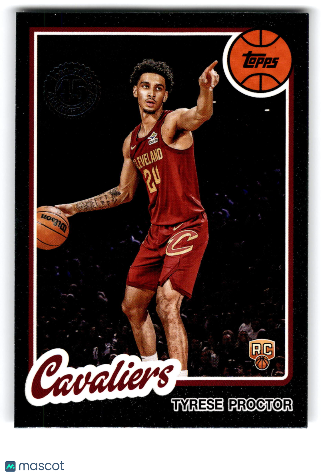 2022 Topps Basketball Tyrese Proctor #80BK-92 RC