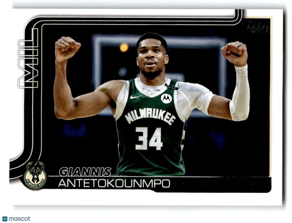2025 Topps Flagship Giannis Antetokounmpo #54