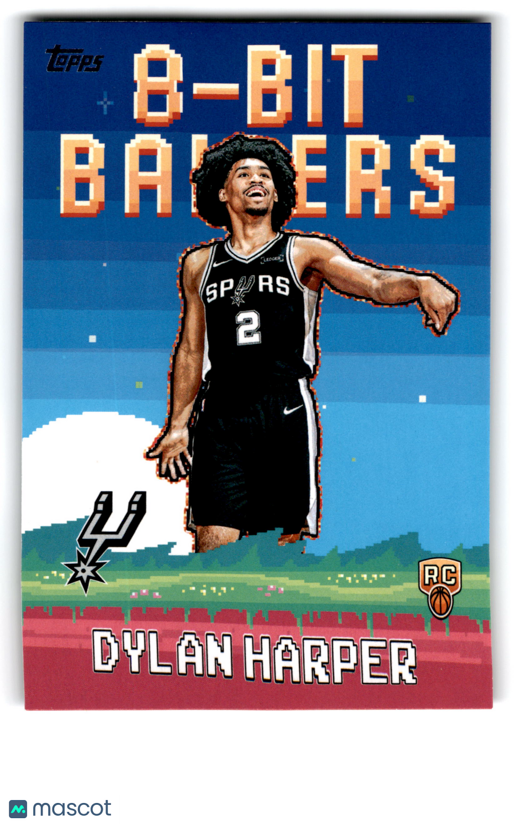 2025 Topps 8-Bit Ballers Dylan Harper #8B-32 RC