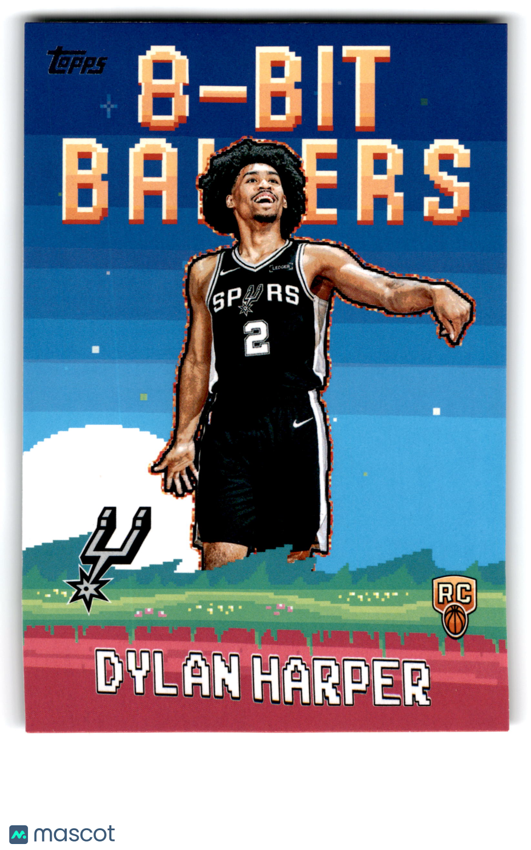 2025 Topps 8-Bit Ballers Dylan Harper #8B-32 RC