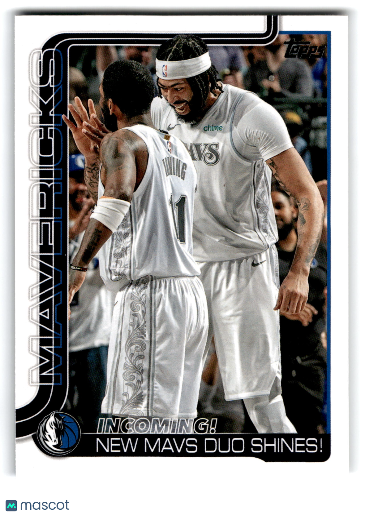 2025 Topps Flagship Anthony Davis Kyrie Irving #296