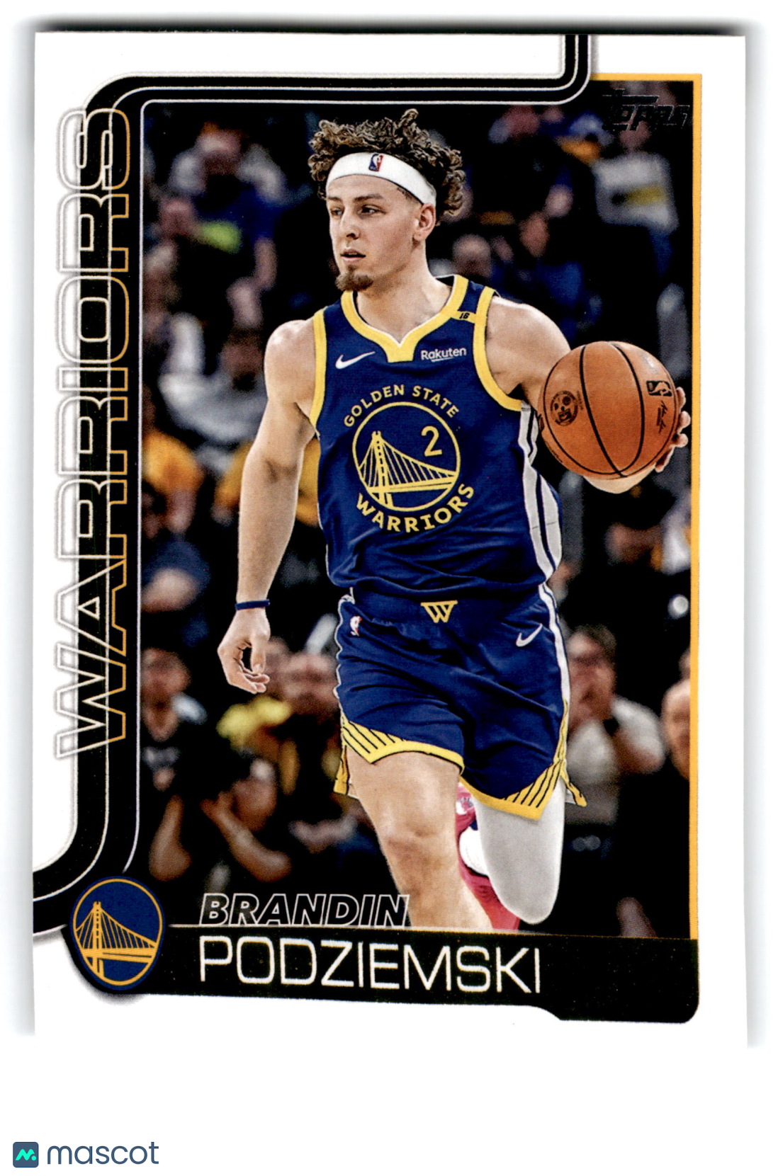 2025 Topps Flagship Brandin Podziemski #141