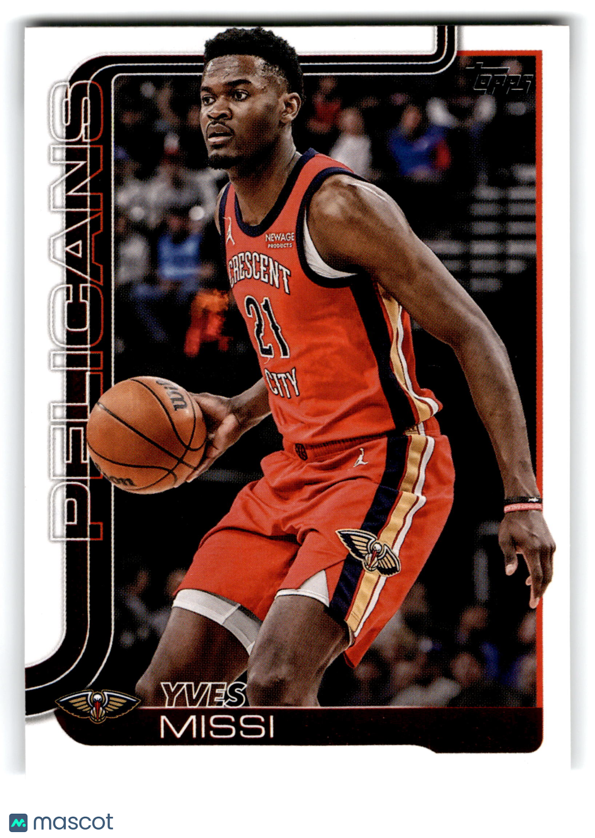 2025 Topps Basketball Yves Missi #191