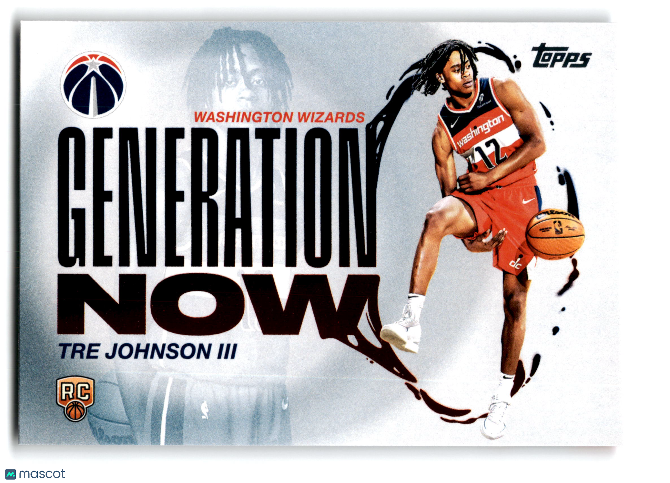 2025 Topps Generation Now Tre Johnson III #GN-6 RC