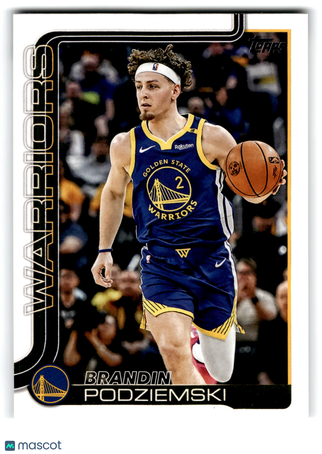 2025 Topps Flagship Basketball Brandin Podziemski #141