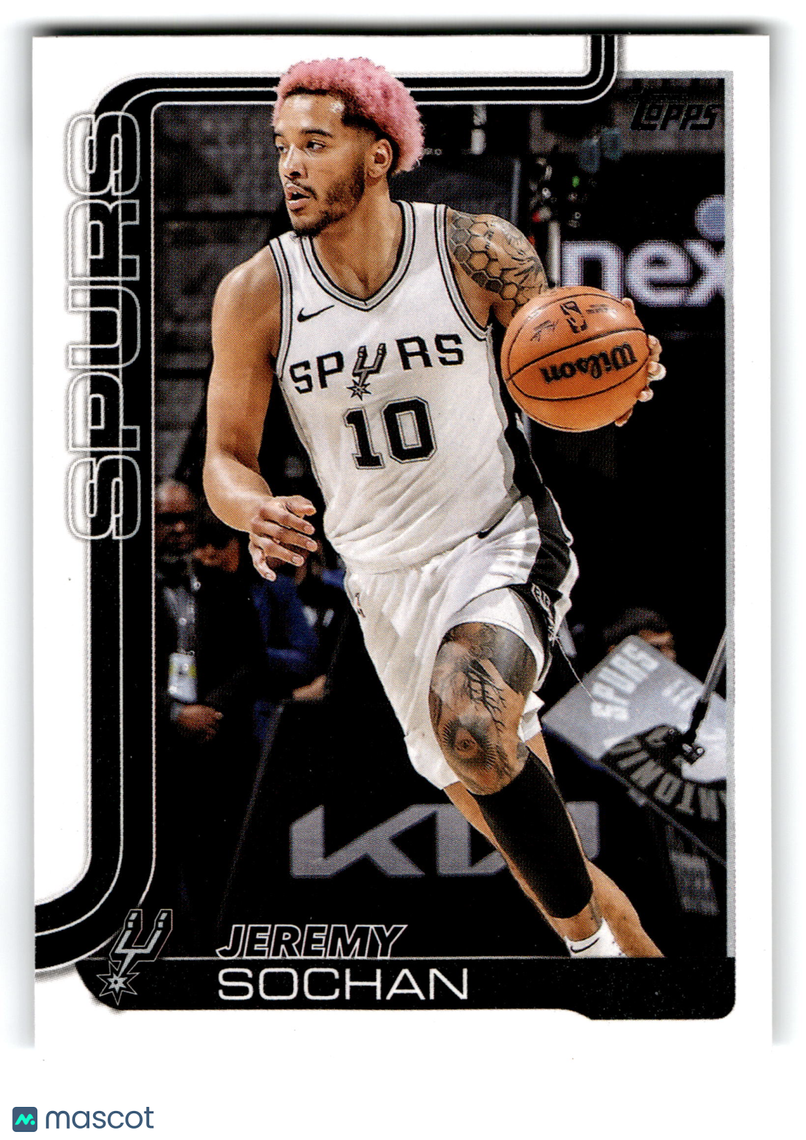 2025 Topps Basketball Jeremy Sochan #199