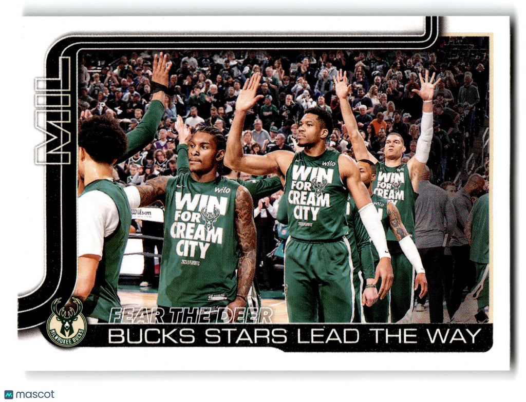 2025 Topps Flagship Milwaukee Bucks #281