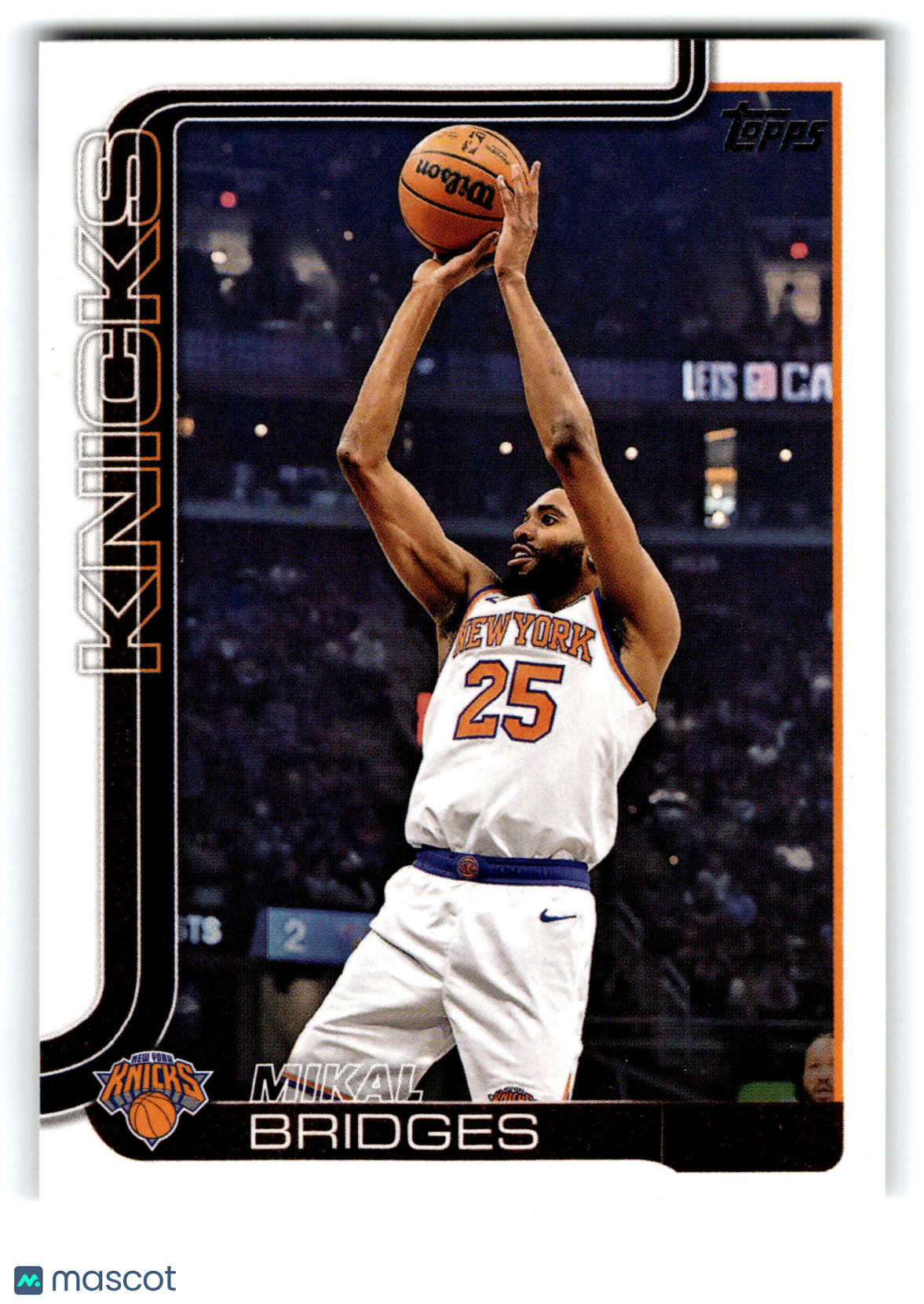 2025 Topps Flagship Mikal Bridges #18