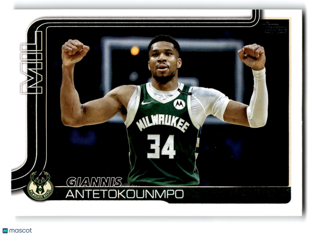 2025 Topps Flagship Giannis Antetokounmpo #54