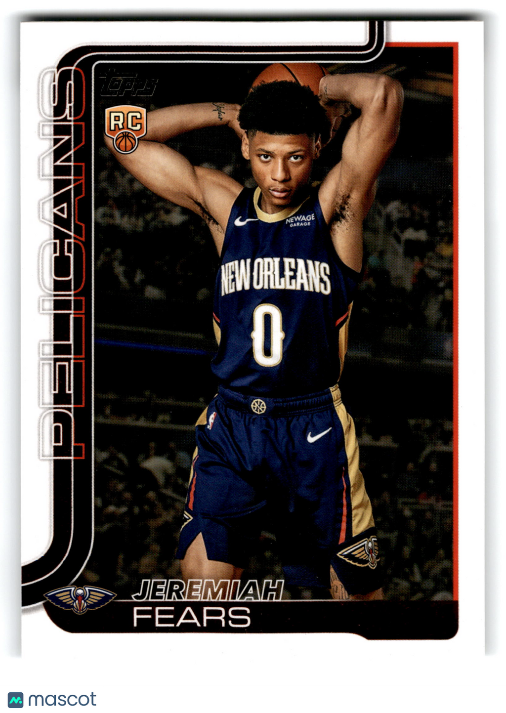 2025 Topps Flagship Jeremiah Fears #207 RC