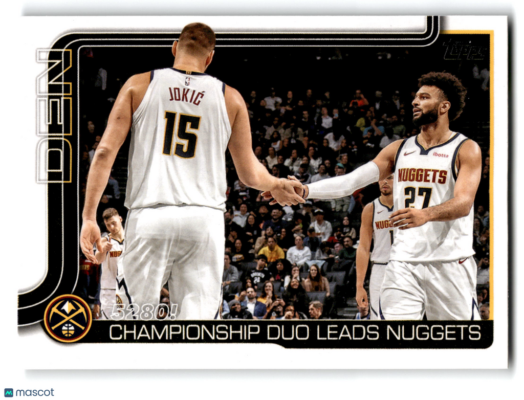 2025 Topps Flagship Jamal Murray Nikola Jokic #286