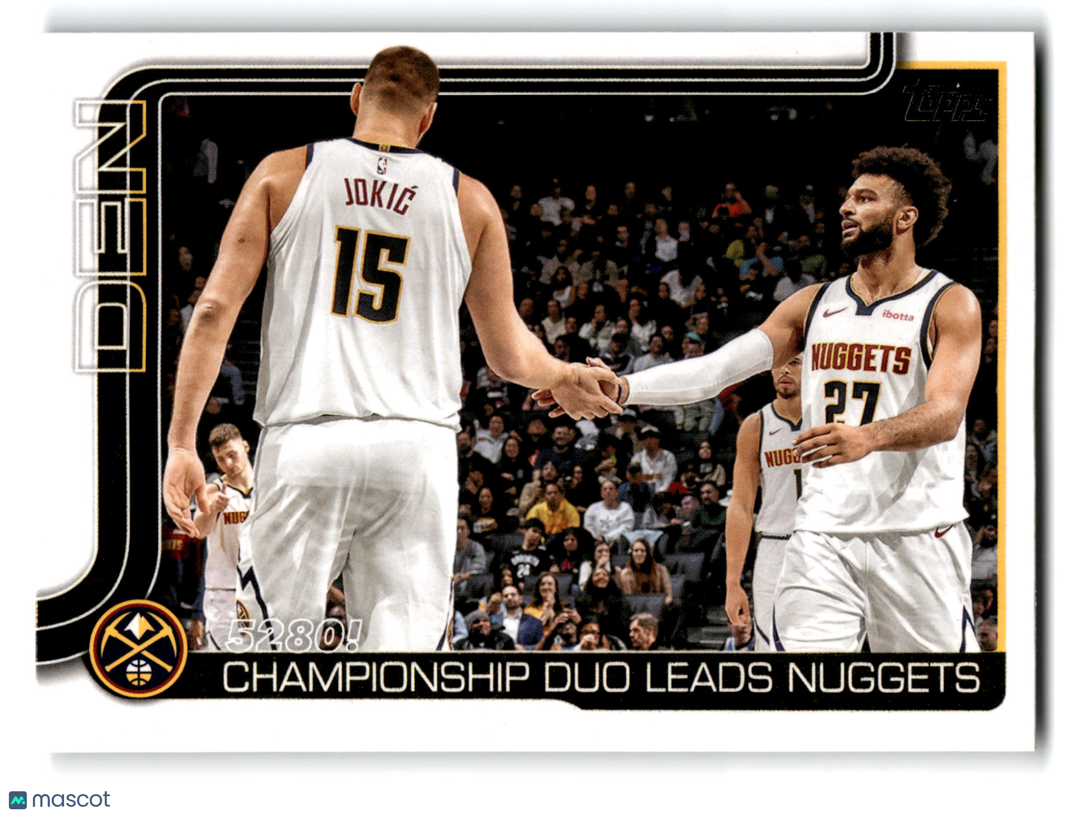 2025 Topps Flagship Jamal Murray Nikola Jokic #286