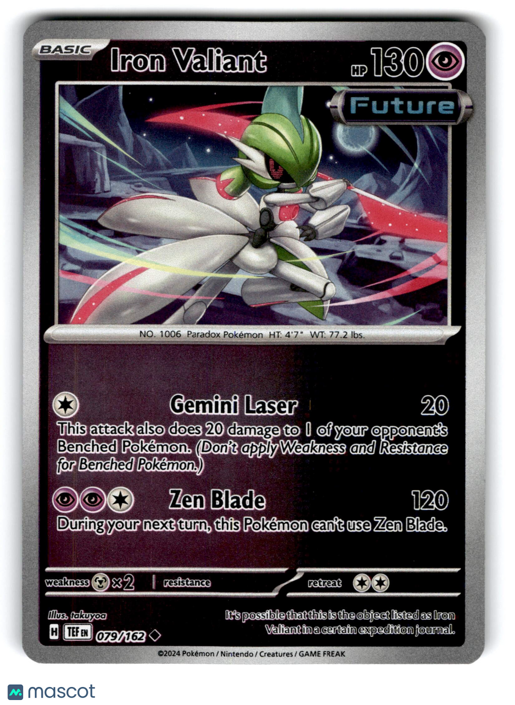 2024 Pokemon Iron Valiant #79/162