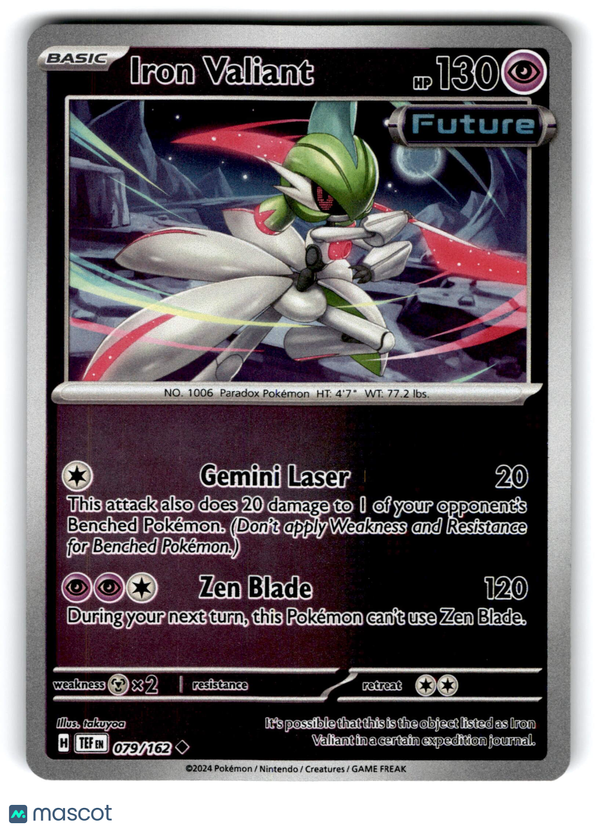 2024 Pokemon Iron Valiant #79/162