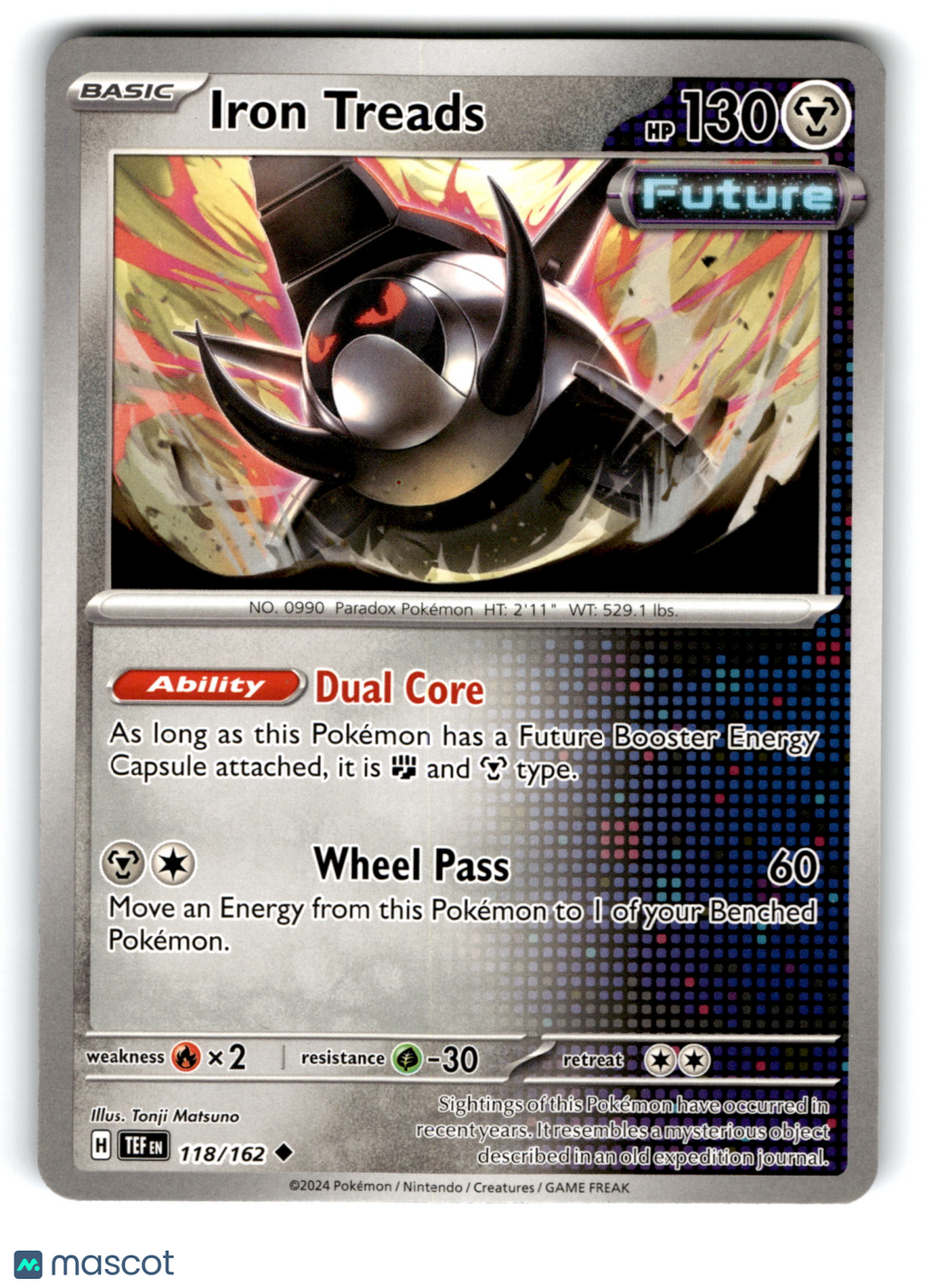 2024 Pokemon Iron Treads #118/162