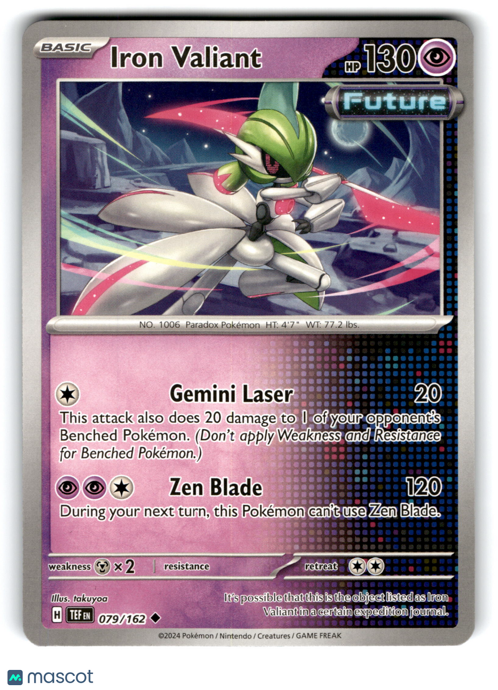 2024 Pokemon Iron Valiant #79/162