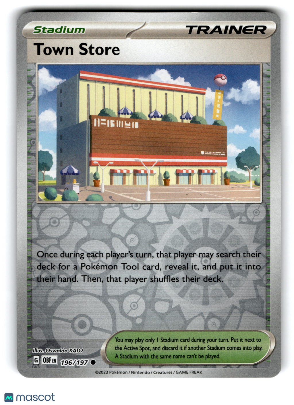 2023 Pokemon Town Store #196/197