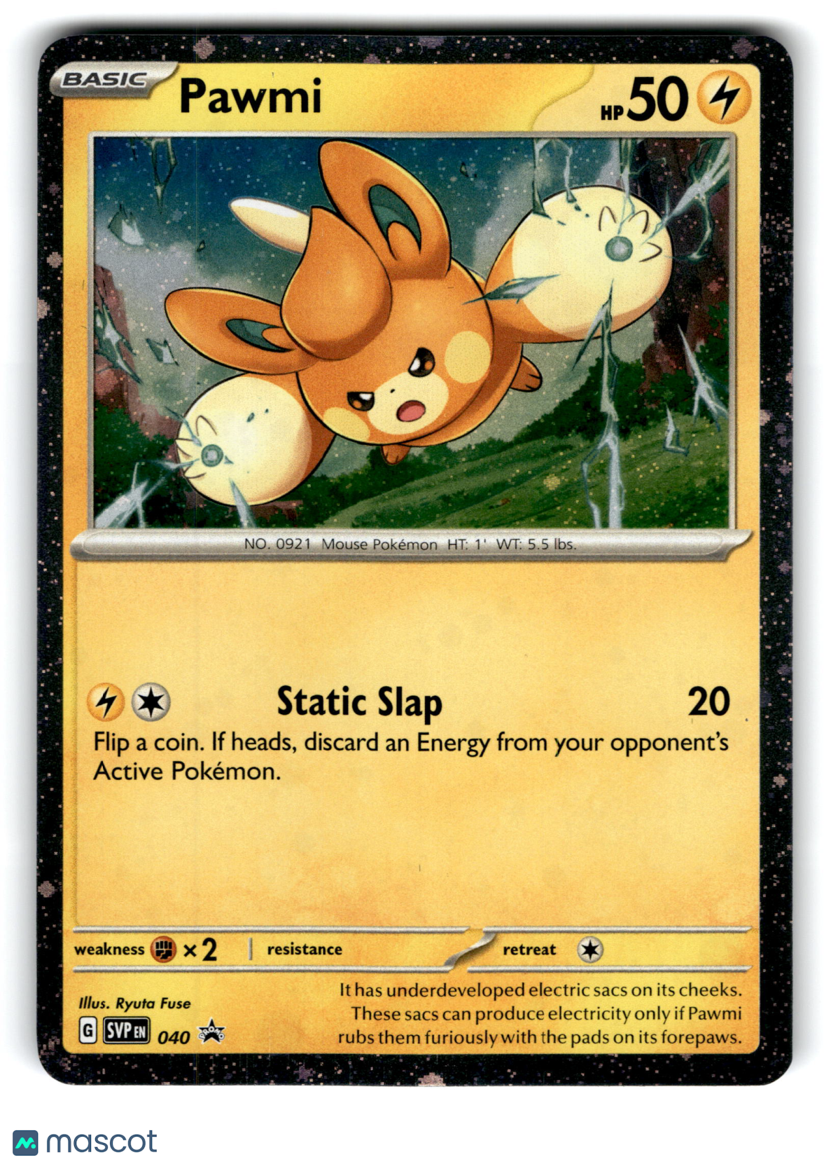 2023 Pokemon Pawmi #SVP EN 040