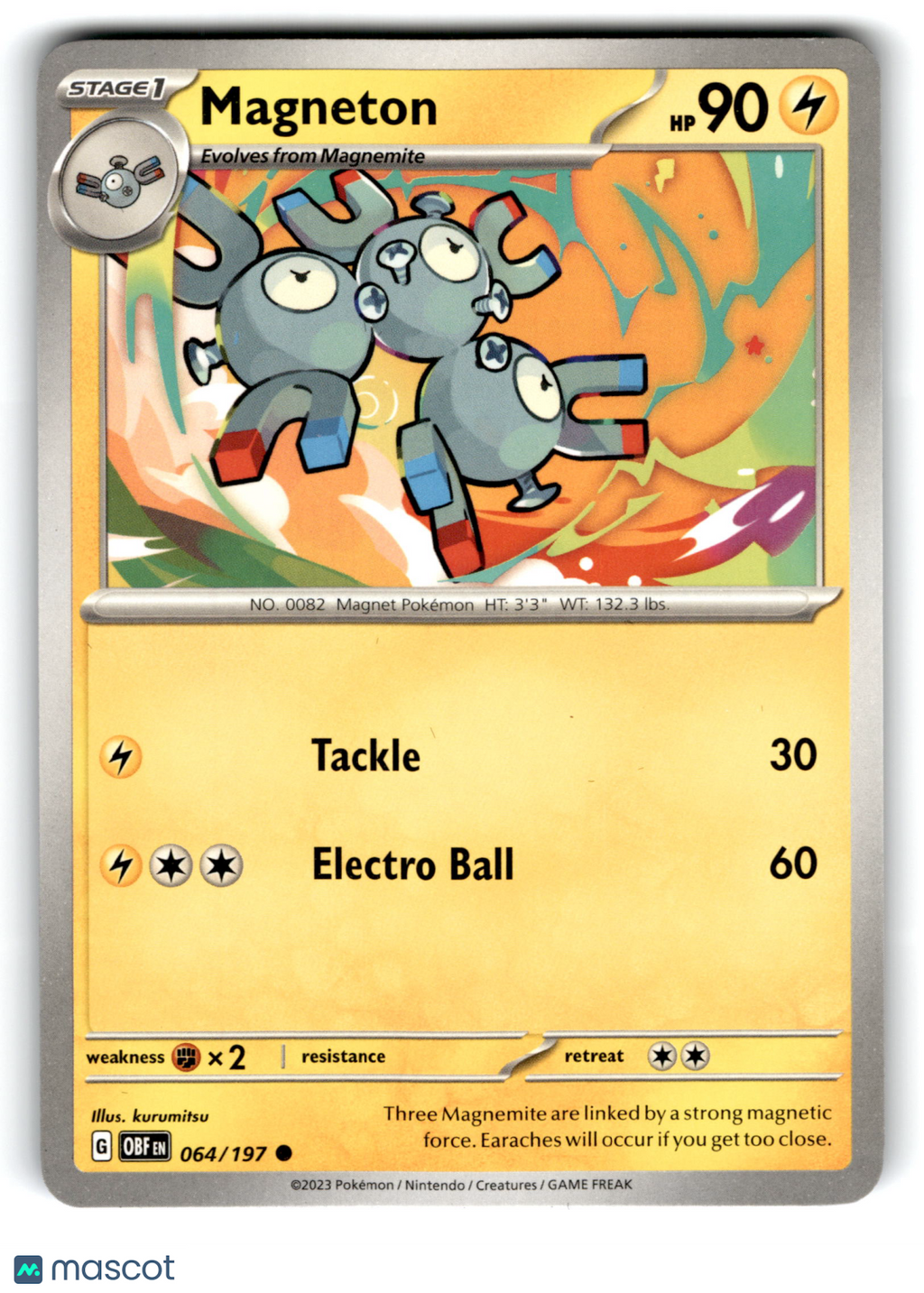 2023 Pokemon Magneton #64/197