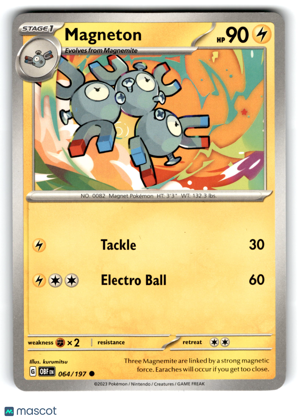 2023 Pokemon Magneton #64/197
