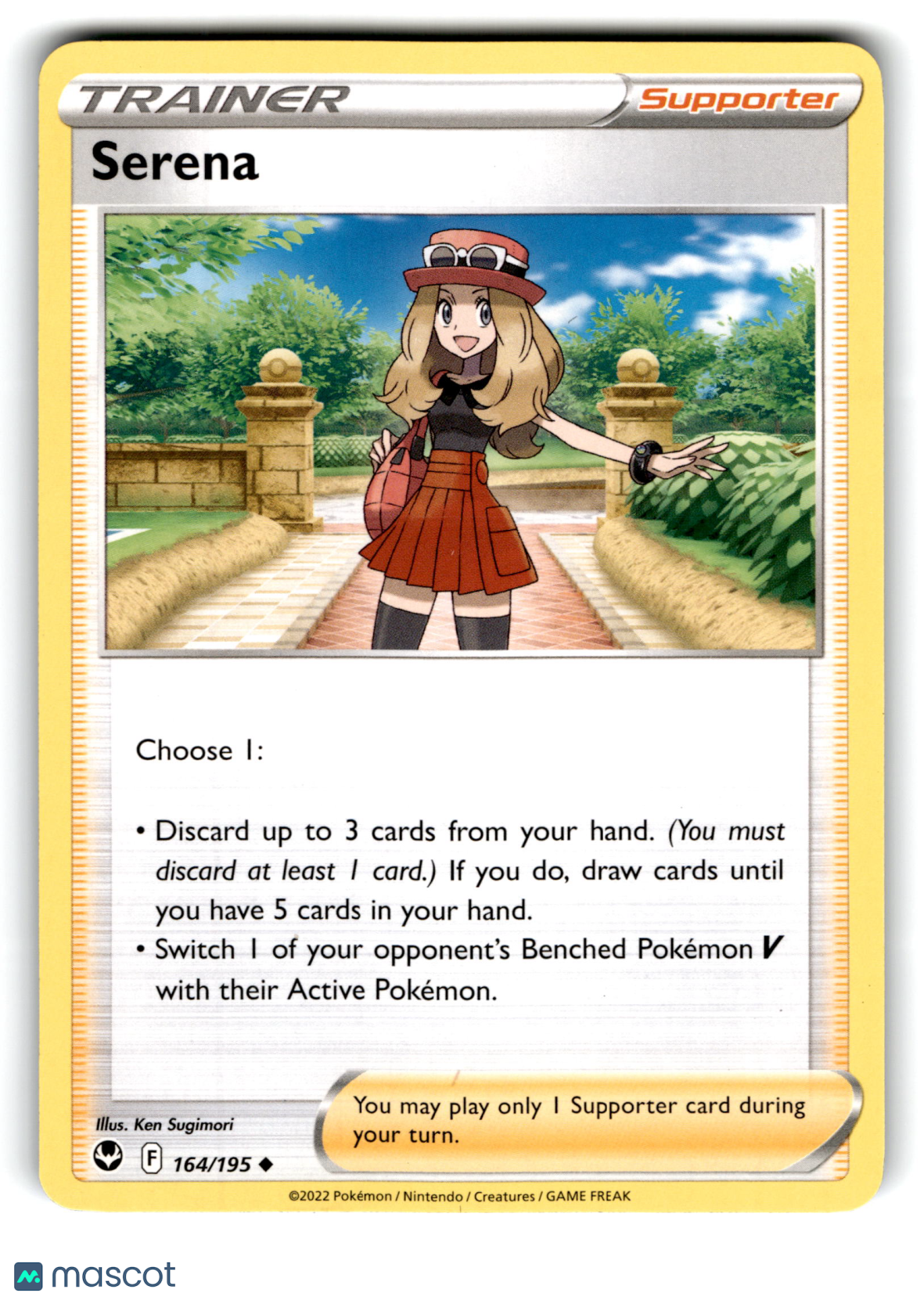 2022 Pokemon Serena #164/195