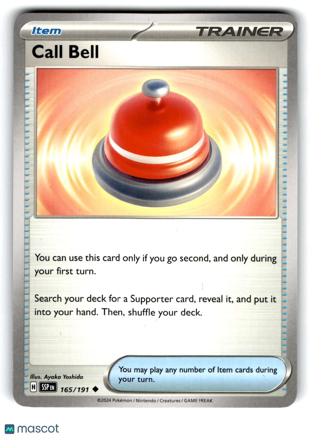 2024 Pokemon Call Bell #165/191