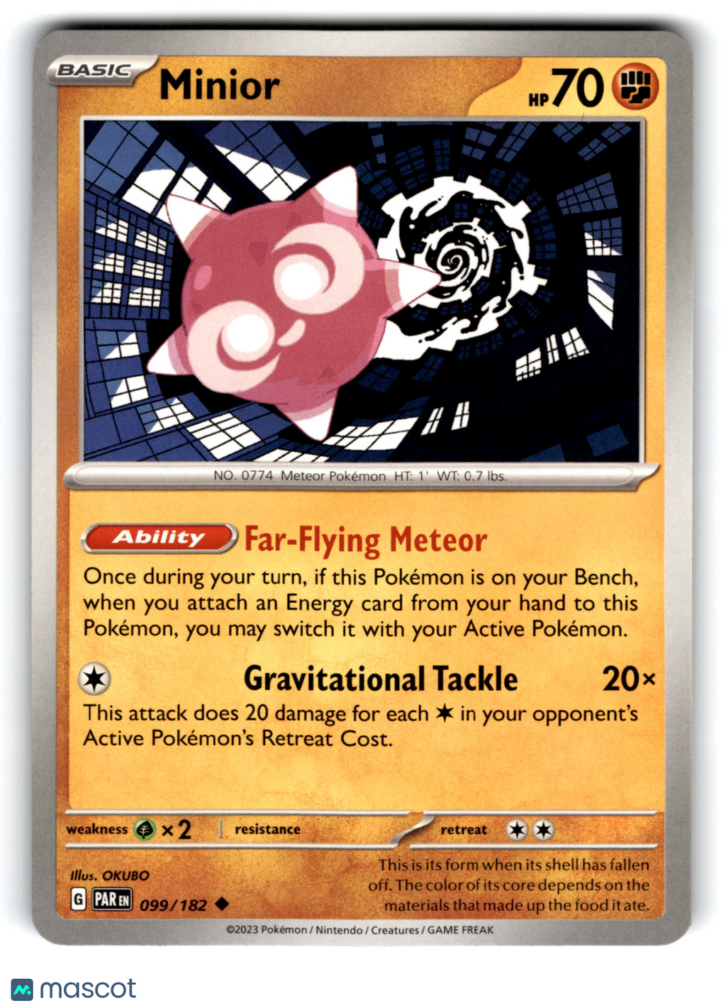 2023 Pokemon Minior #99/182