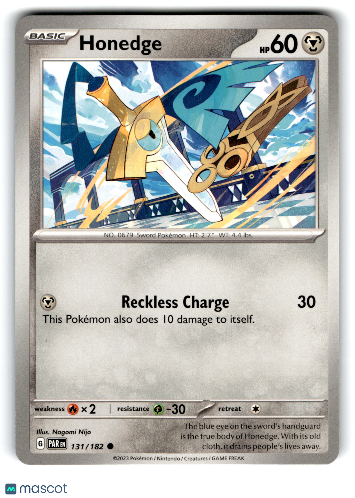 2023 Pokemon Honedge #131/182